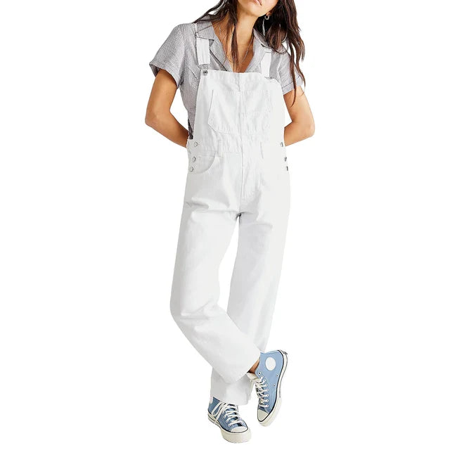 Damara | Denim Jumpsuit für den Sommer Casual Chic