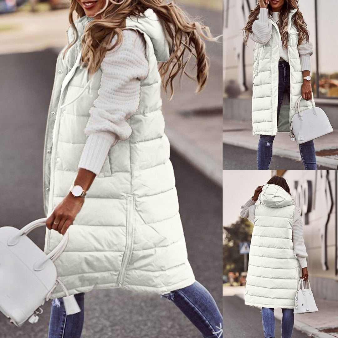 Jeyandra | Langer Damen Strickgilet