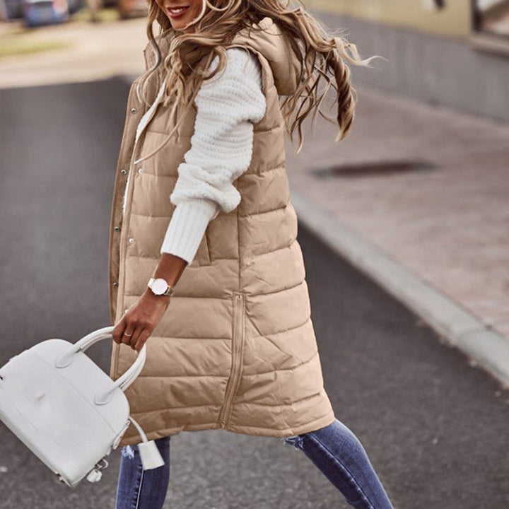 Jeyandra | Langer Damen Strickgilet