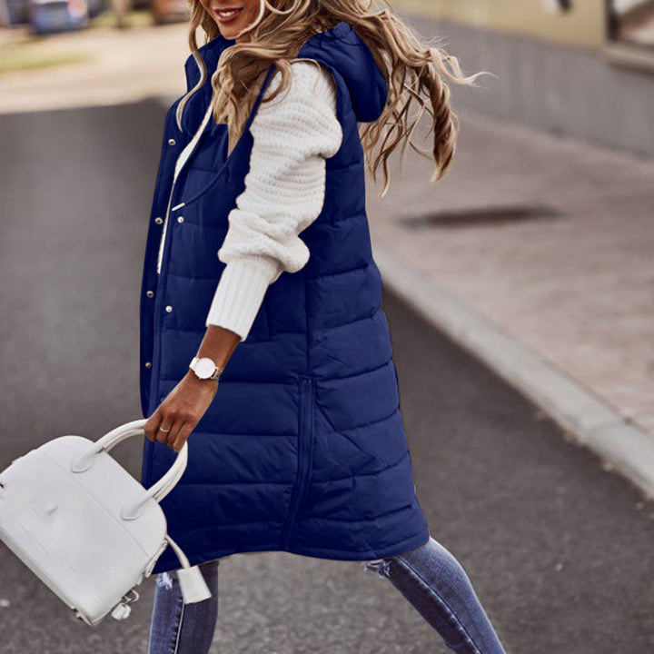 Jeyandra | Langer Damen Strickgilet