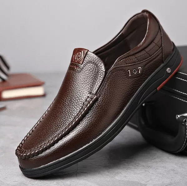 Alvino | Herren Leder Casual Loafers
