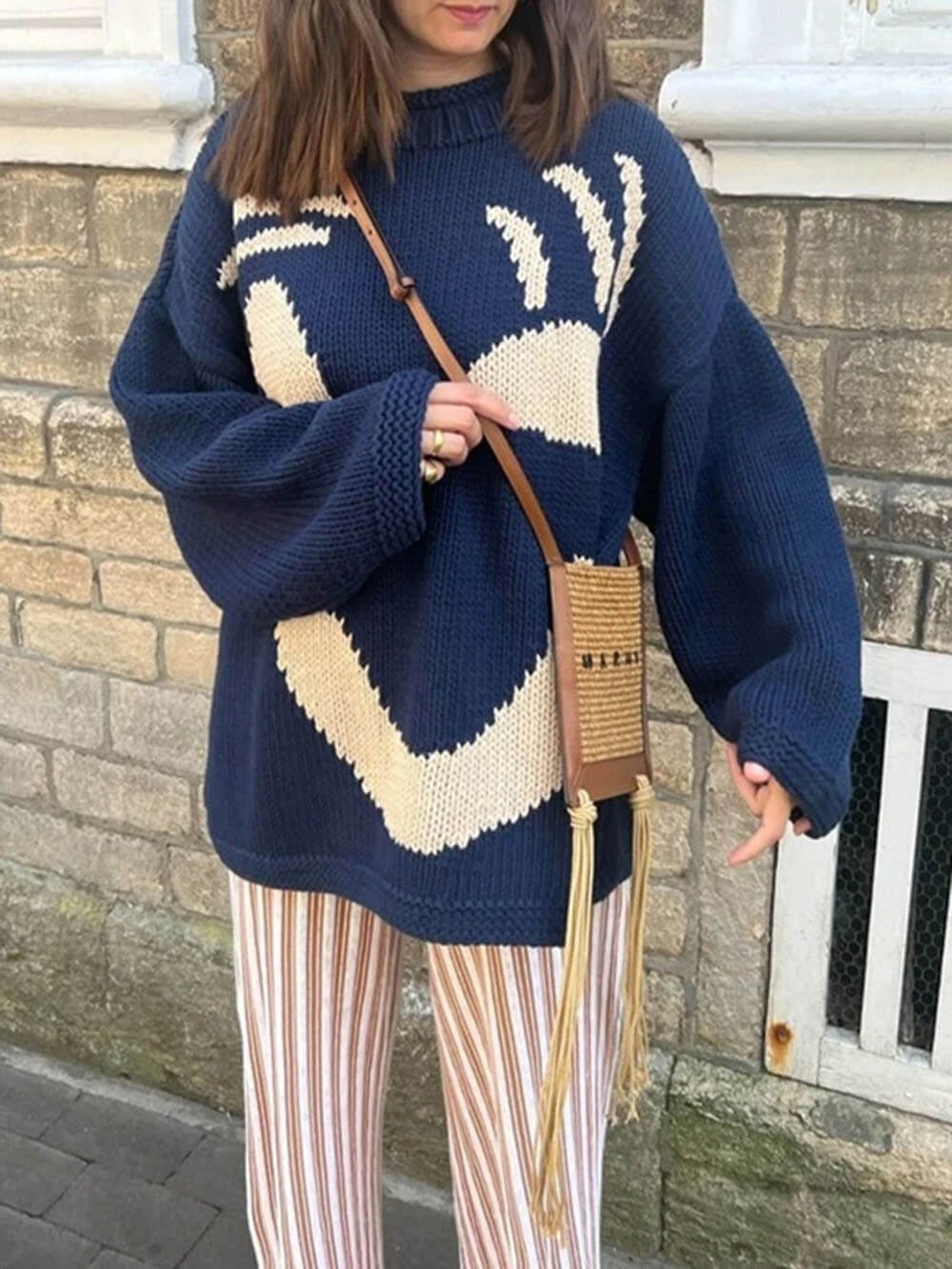 Dariana | Happy Sunday Wohlfühl-Strickpullover für Frauen