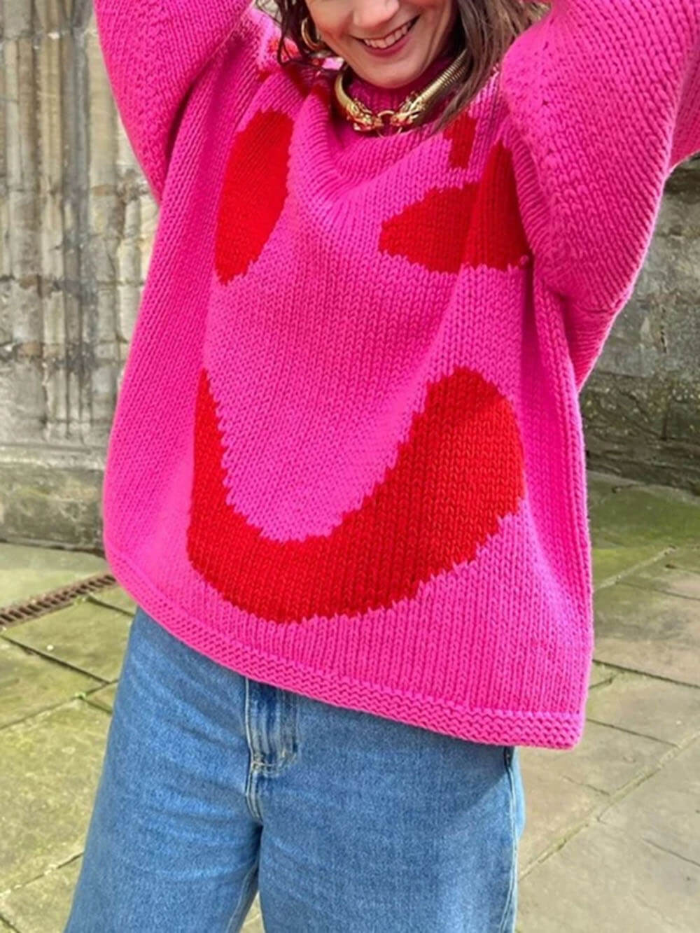 Dariana | Happy Sunday Wohlfühl-Strickpullover für Frauen