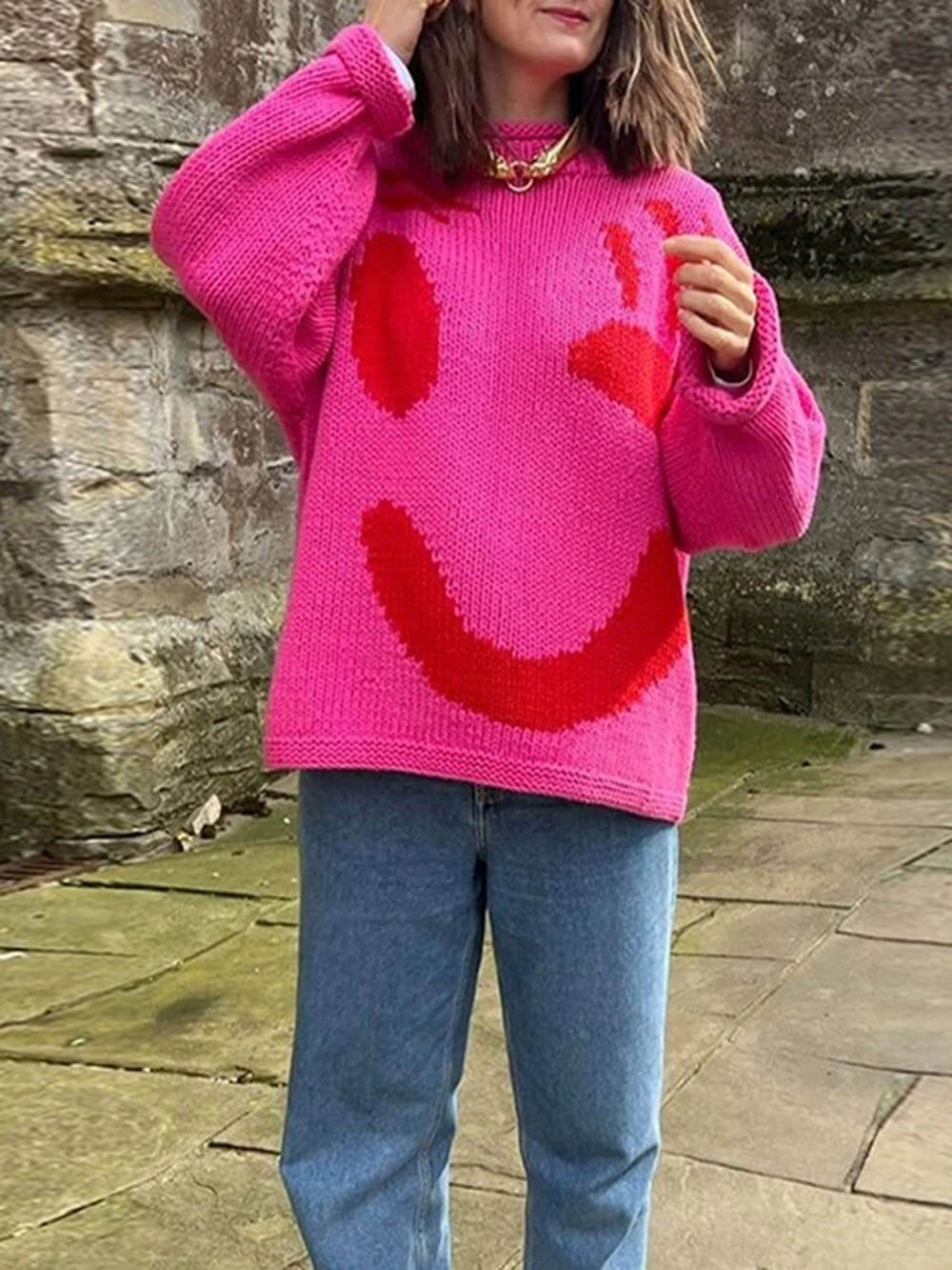 Dariana | Happy Sunday Wohlfühl-Strickpullover für Frauen