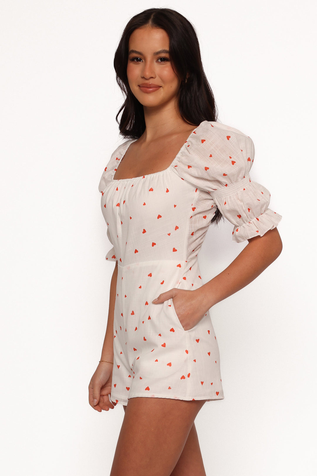 Mone | Herzmuster Baumwoll-Overall