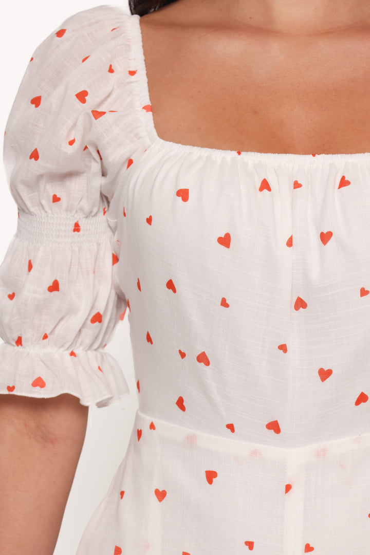 Mone | Herzmuster Baumwoll-Overall