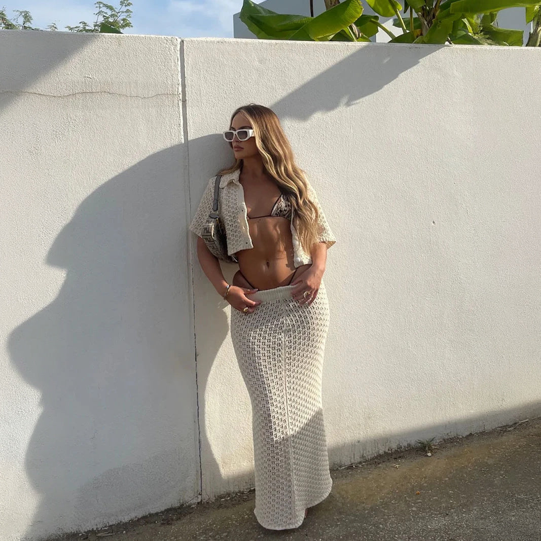 Omaria | Boho Zweiteiler aus Baumwolle