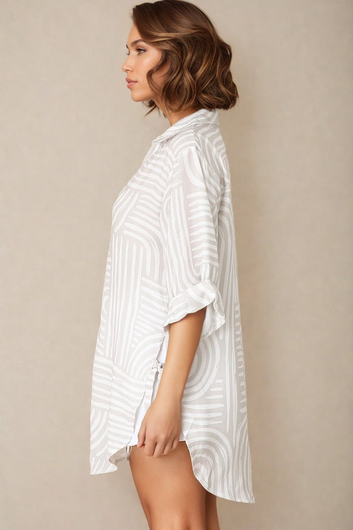 Isabetta | Oversize-Leinenhemd für Damen