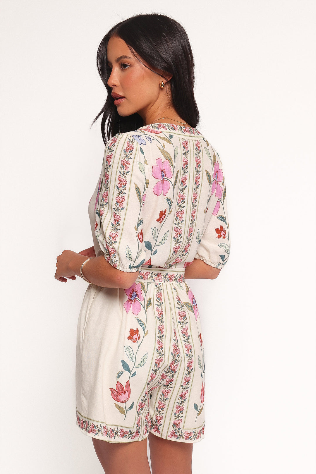 Roslin | Femininer Blumen Jumpsuit