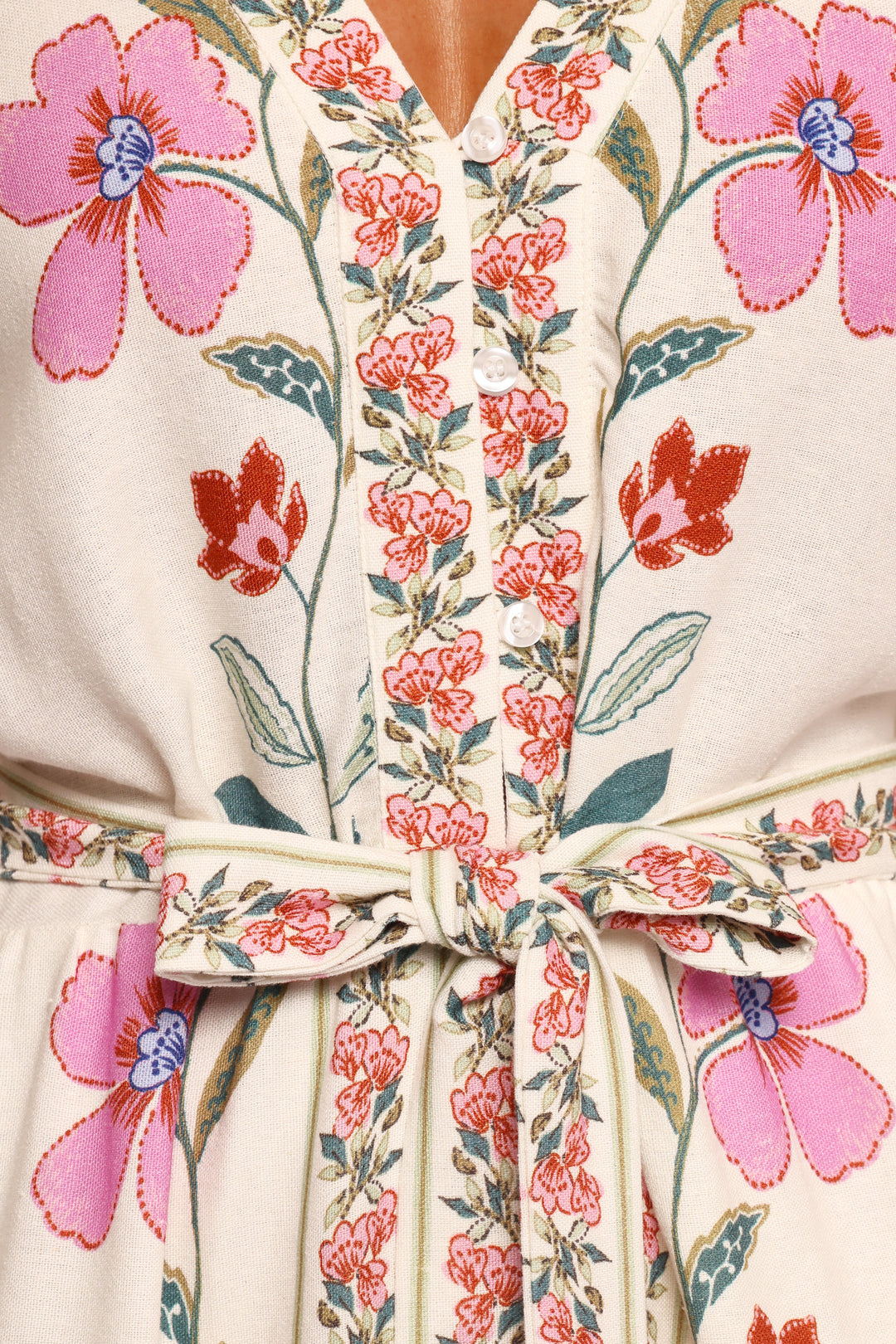 Roslin | Femininer Blumen Jumpsuit