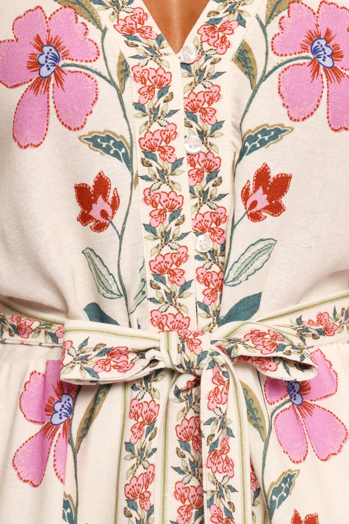 Roslin | Femininer Blumen Jumpsuit
