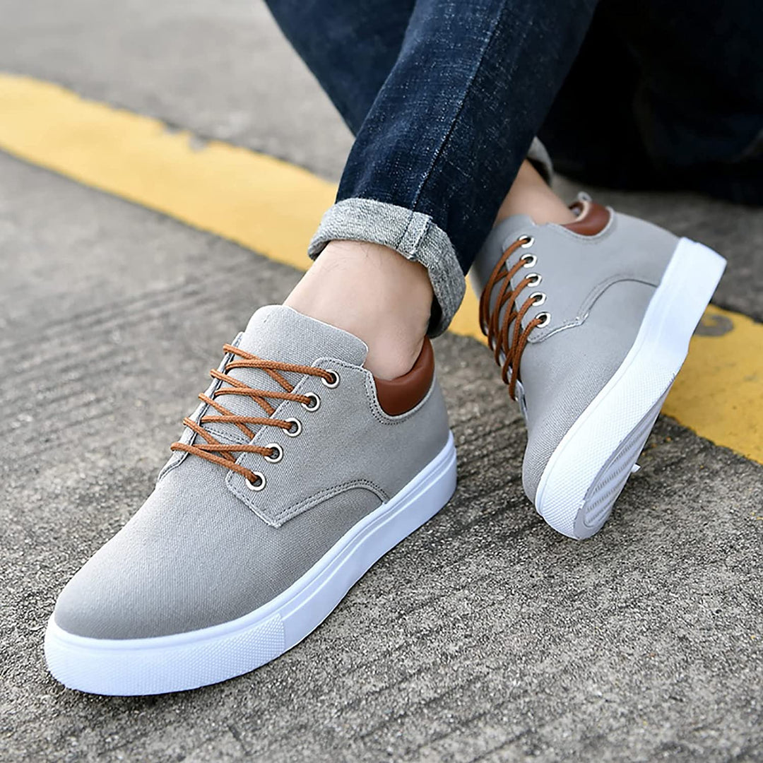 Wylan | Robuste Herren-Turnschuhe mit weißer Sohle