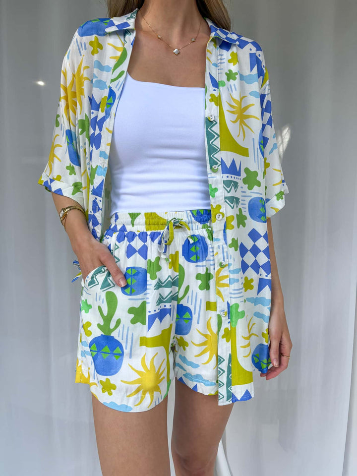 Ravielle | Zweiteiler Set Damen Sommer