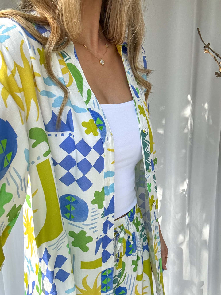 Ravielle | Zweiteiler Set Damen Sommer