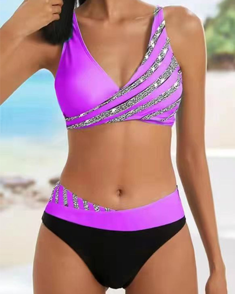 Gracina | Boho Bikini mit Muster