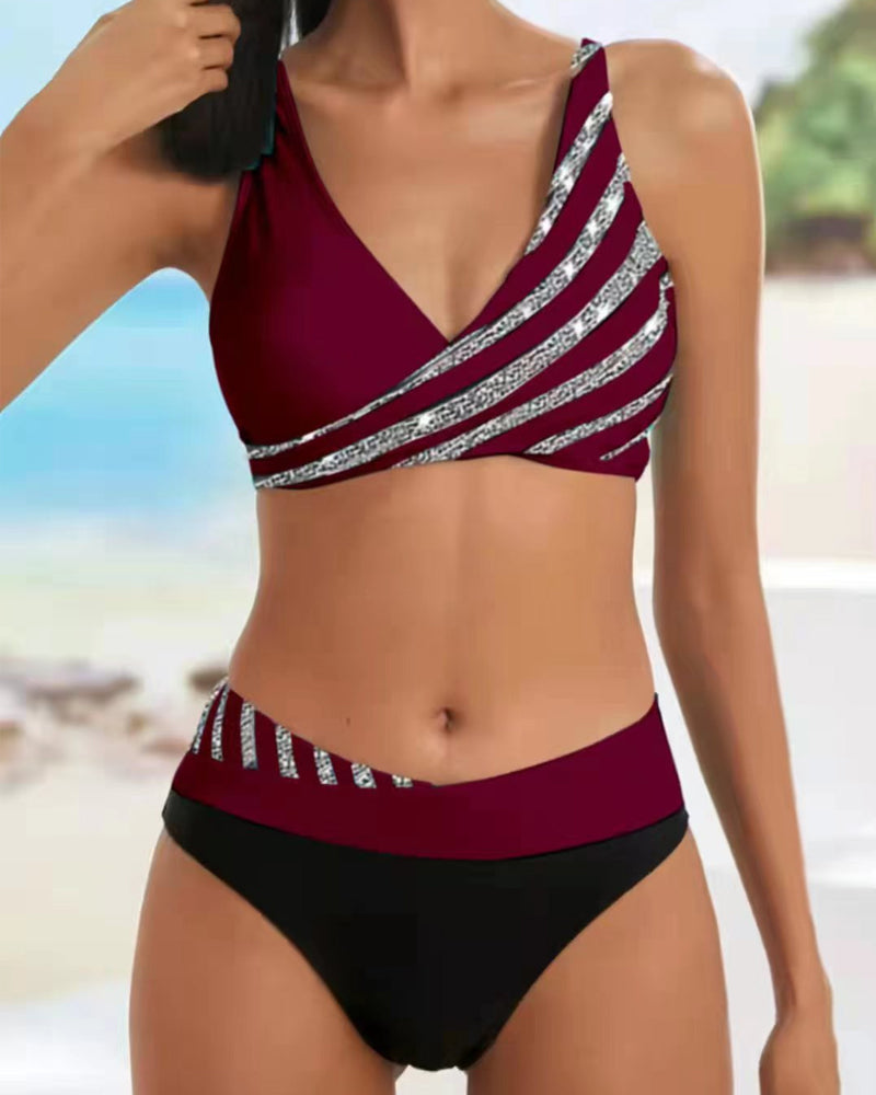 Gracina | Boho Bikini mit Muster