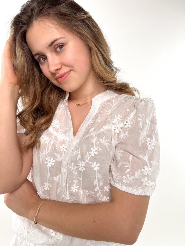 Hildy | Sommer-Set mit Blumenmuster