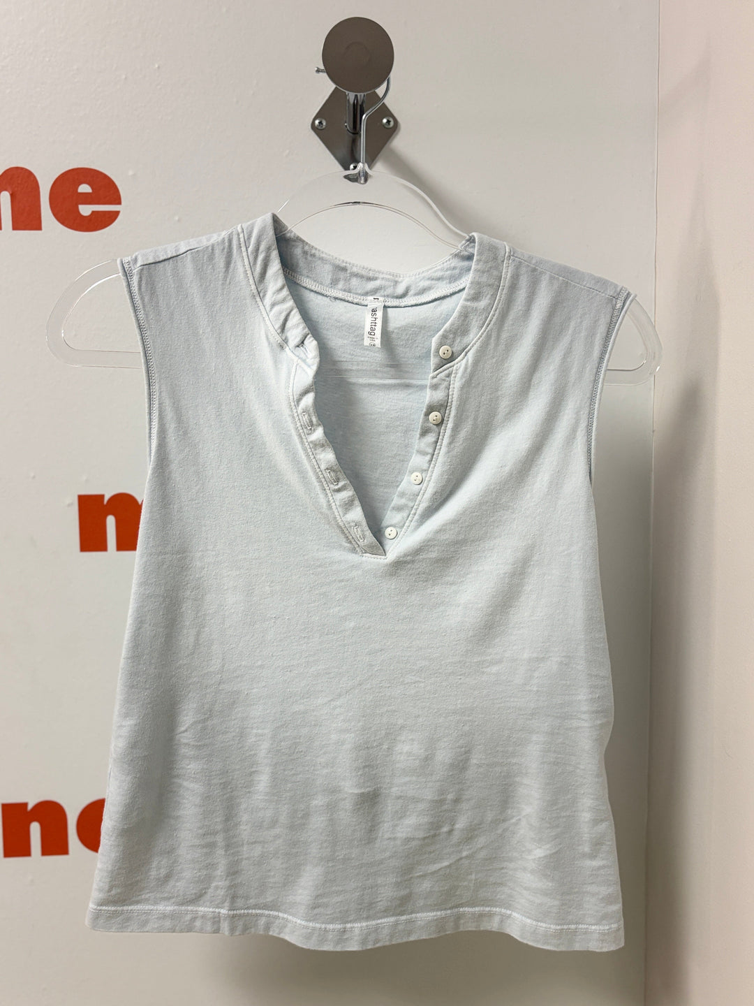Nyssa | Ärmelloses Henley Top