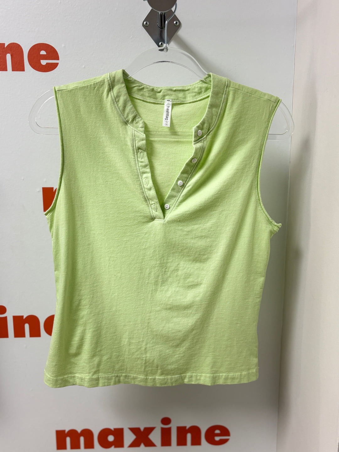 Nyssa | Ärmelloses Henley Top