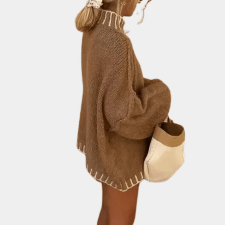 Aldys | Klassischer Rollkragenpullover für Frauen
