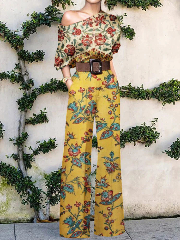 Ilithia | Luftiger Jumpsuit mit Taillenschnitt