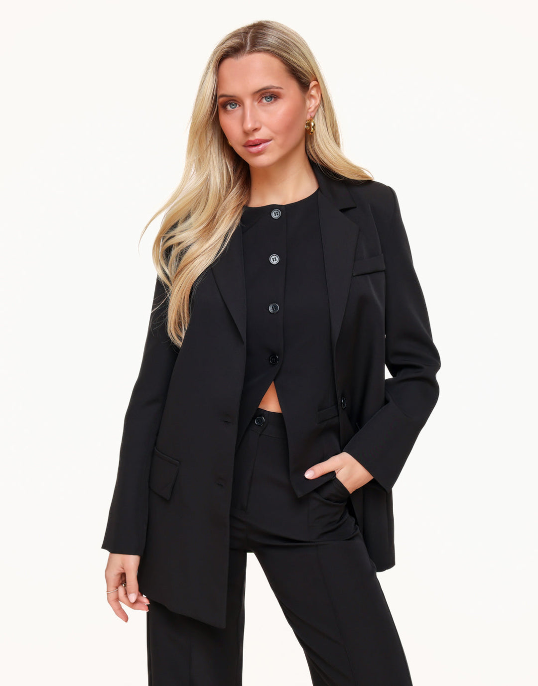 Carlotta | Elegante Knopf-Weste Damen