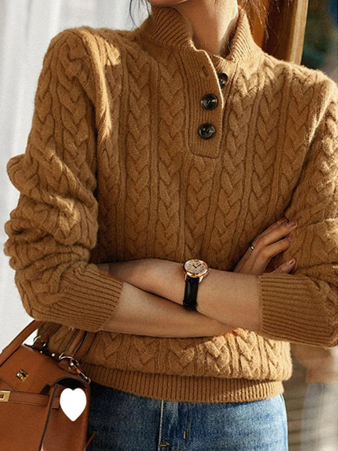 Riga | Kabelstrick-Pullover