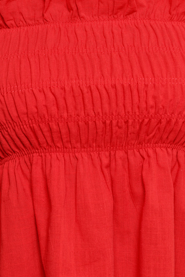 Karin | Frill Short Set Rot
