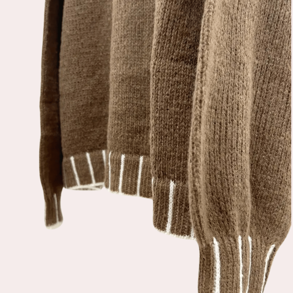 Aldys | Klassischer Rollkragenpullover für Frauen