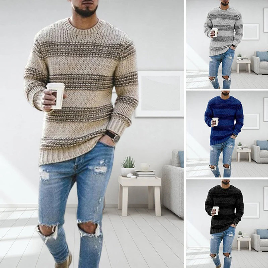 Erion |  Norweger-Pullover für Männer aus Grobstrick