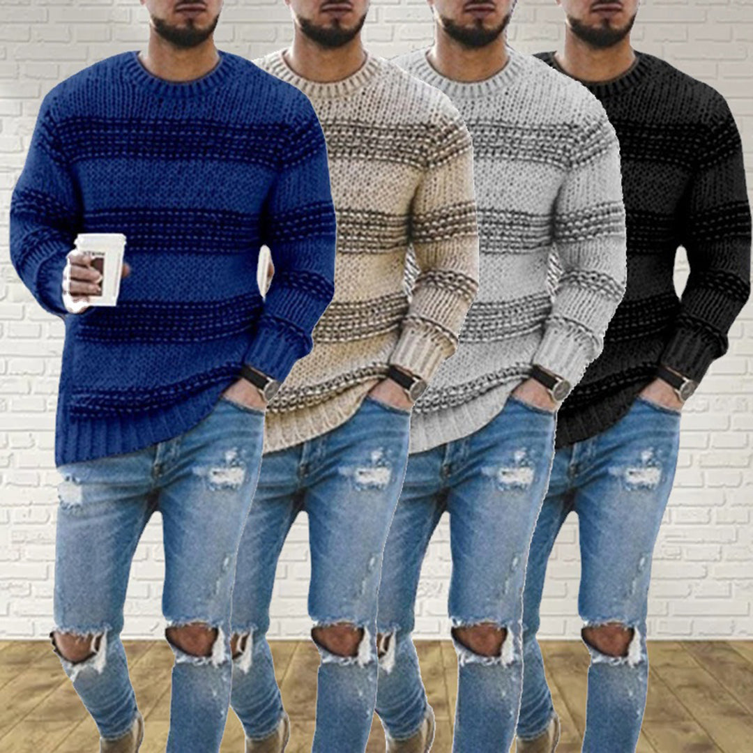 Erion |  Norweger-Pullover für Männer aus Grobstrick
