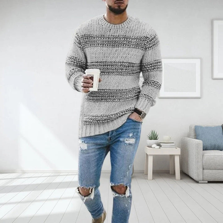 Erion |  Norweger-Pullover für Männer aus Grobstrick