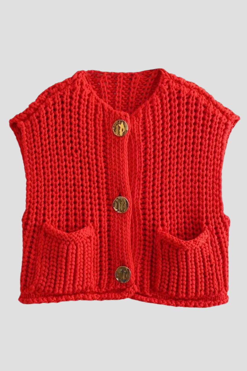 Sweetcaroline | Trendy Strickweste für Damen