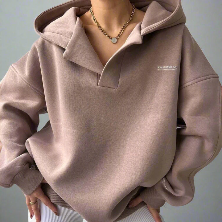 Flavia | Übergroßer Kapuzenpulli für Frauen