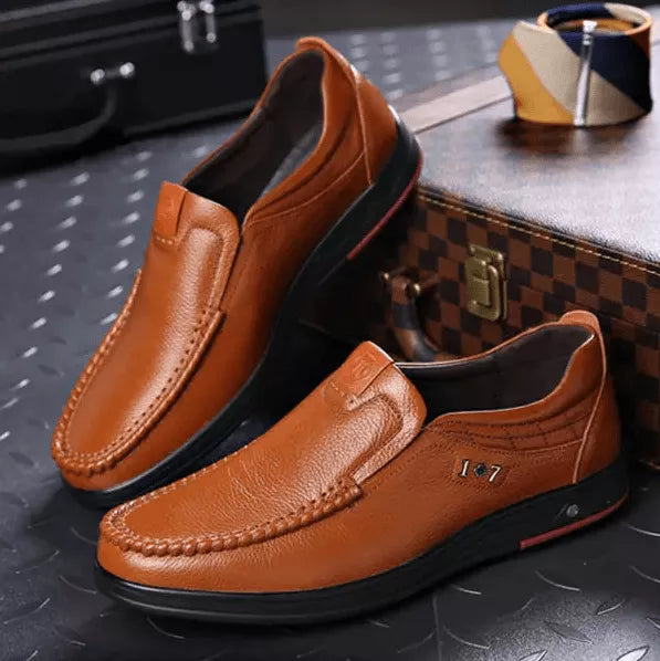 Alvino | Herren Leder Casual Loafers