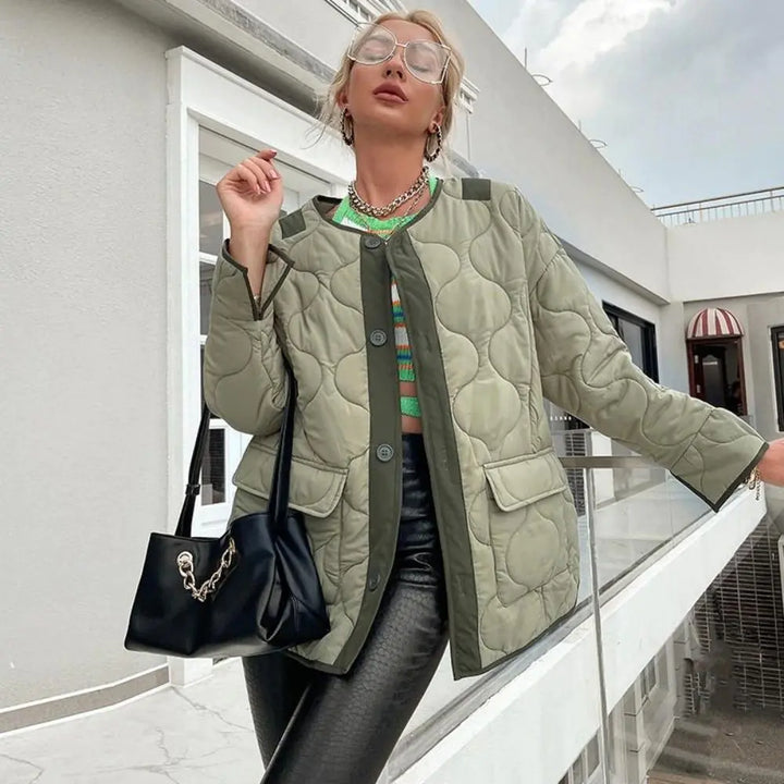Halisse | Gepolsterte Damenjacke elegant