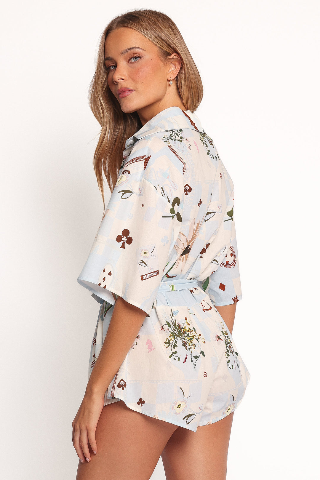 Amalea | Luftiger Blumen Jumpsuit