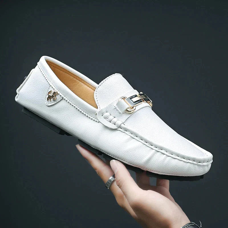 Rhone | Modische Leder-Slipper