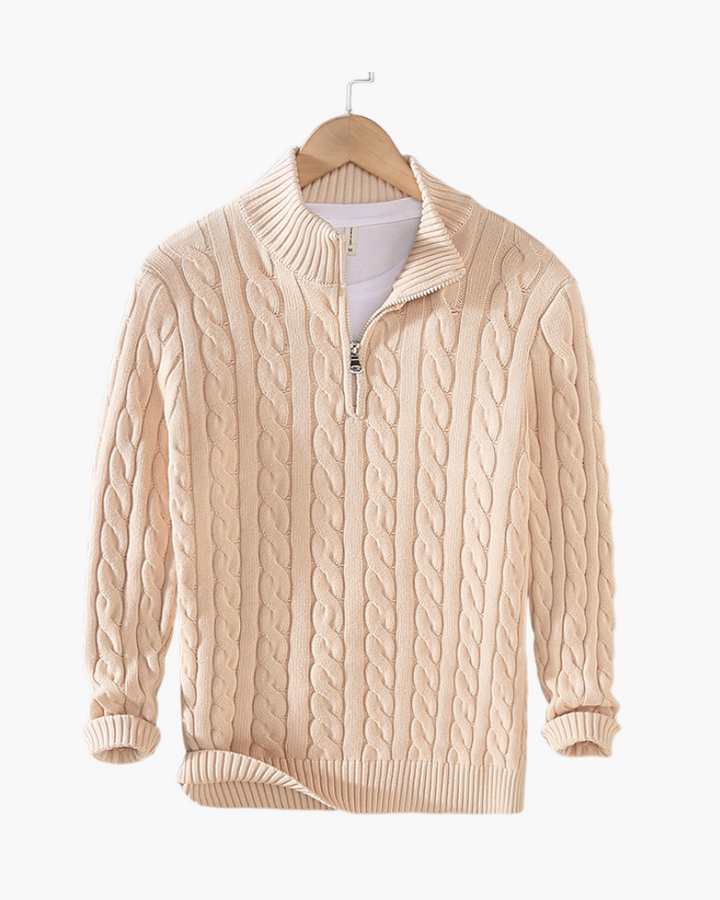 Aramis | Herren Strickpullover mit Reißverschluss