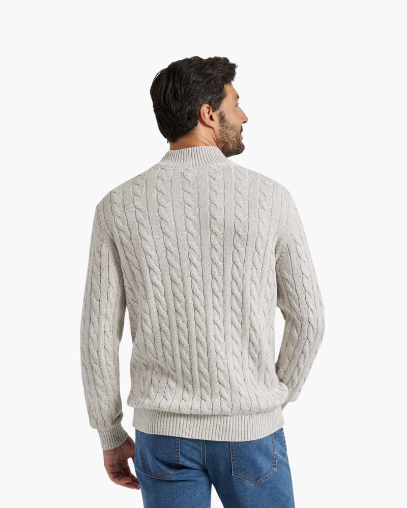 Aramis | Herren Strickpullover mit Reißverschluss