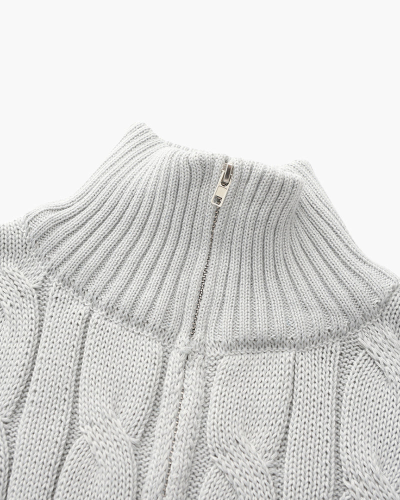 Aramis | Herren Strickpullover mit Reißverschluss