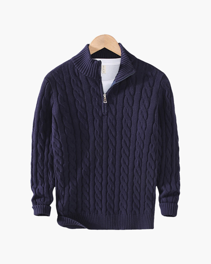 Aramis | Herren Strickpullover mit Reißverschluss