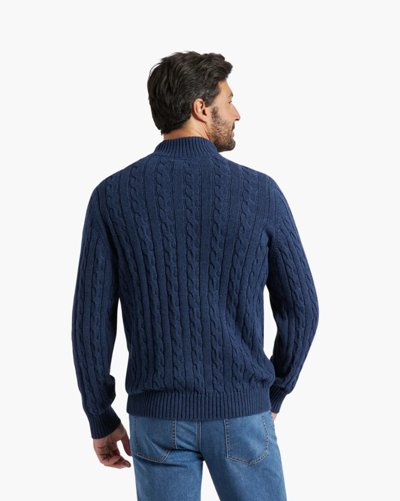 Aramis | Herren Strickpullover mit Reißverschluss