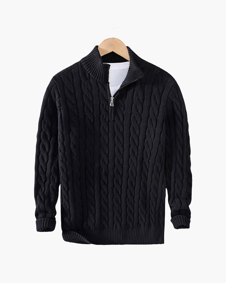 Aramis | Herren Strickpullover mit Reißverschluss