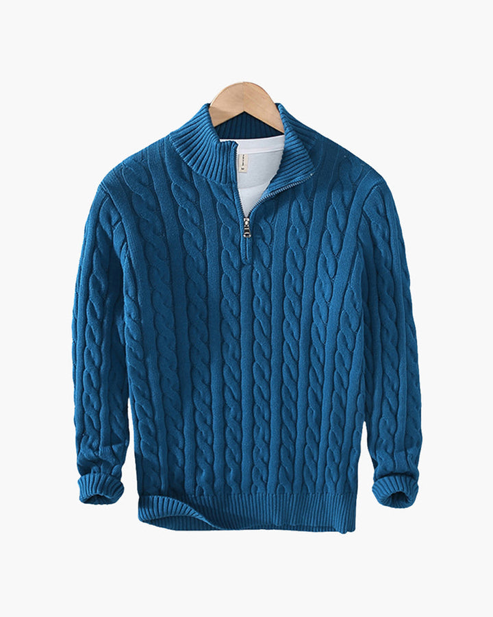 Aramis | Herren Strickpullover mit Reißverschluss