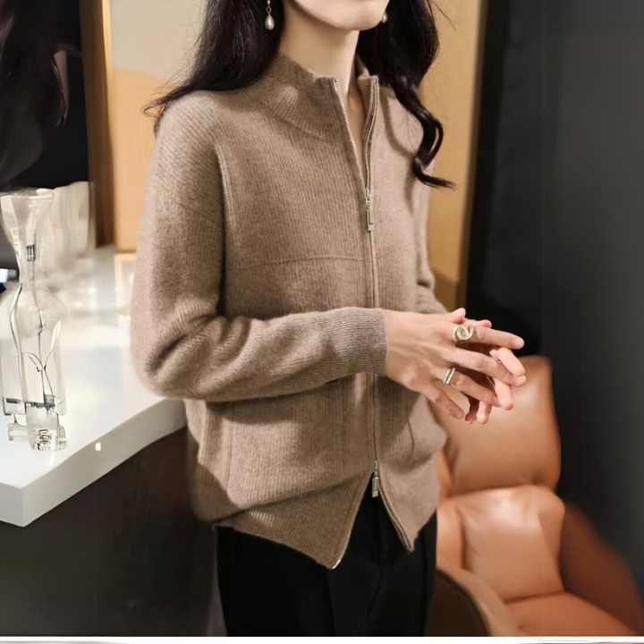Calenora | Damen Merino Rollkragenpullover