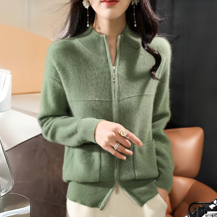Calenora | Damen Merino Rollkragenpullover