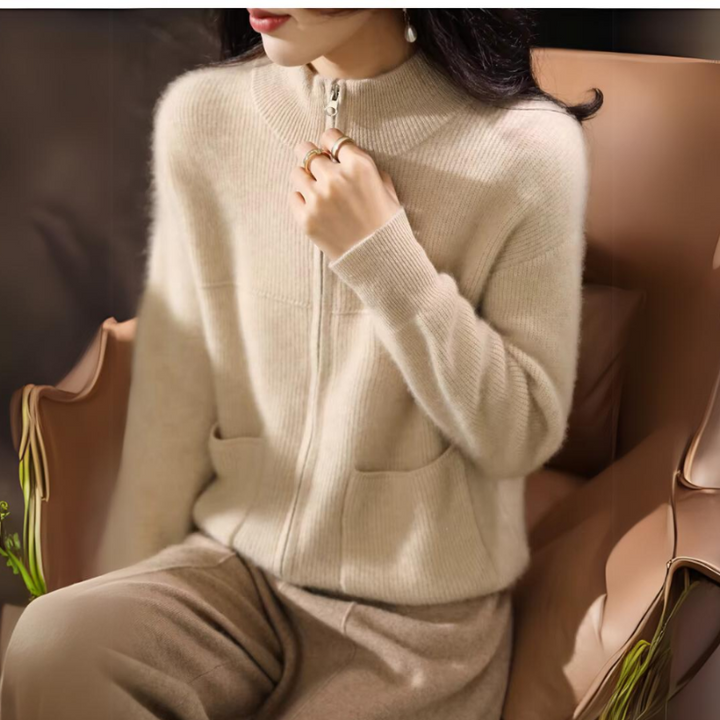 Calenora | Damen Merino Rollkragenpullover
