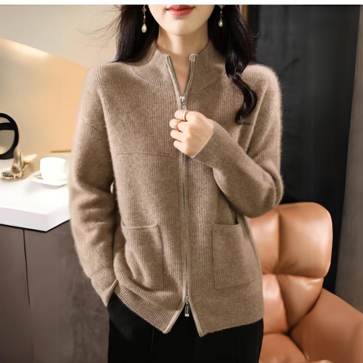 Calenora | Damen Merino Rollkragenpullover