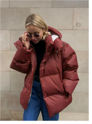 Jemayca | Damen Winterjacke mit Kapuze